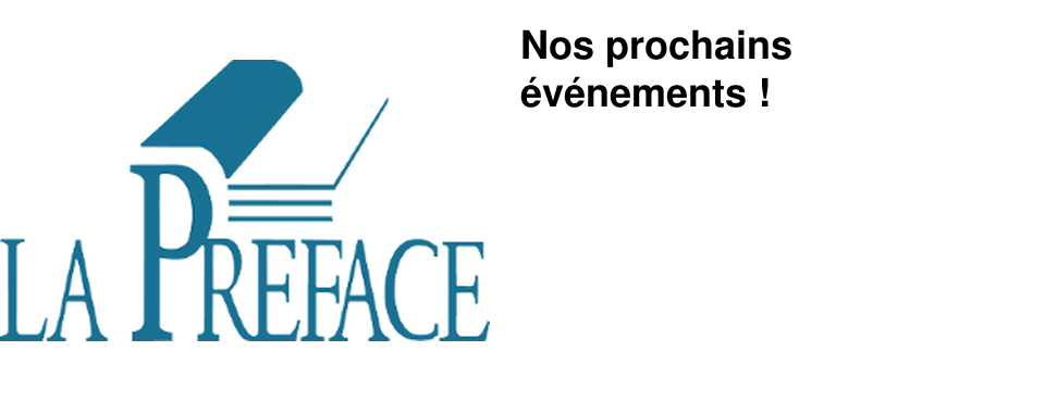 Nos prochains �v�nements !